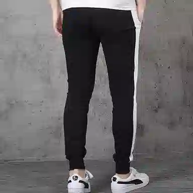 Puma Knit Sports Pants Black