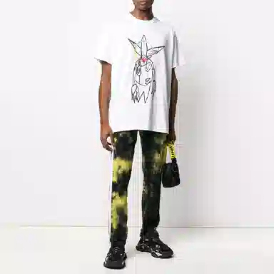 OFF-WHITE SS20 Alien Print T-Shirt