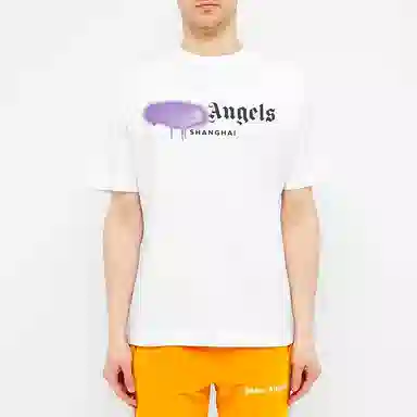 Palm Angels Shanghai Exclusive Tee White