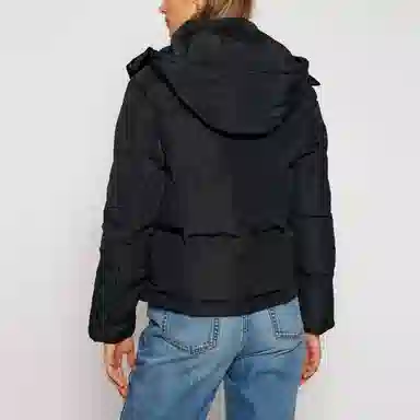 Emporio Armani EA7 Detachable Hood Cotton Jacket