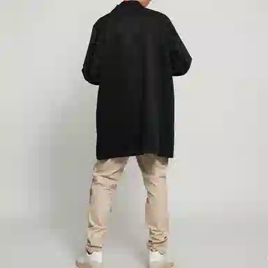 Puma x RHUDE Logo Trench Coat Black