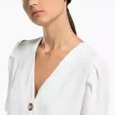 Swarovski Sparkling DC Necklace Red