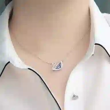 Swarovski Dancing Swan 125th Anniversary Necklace