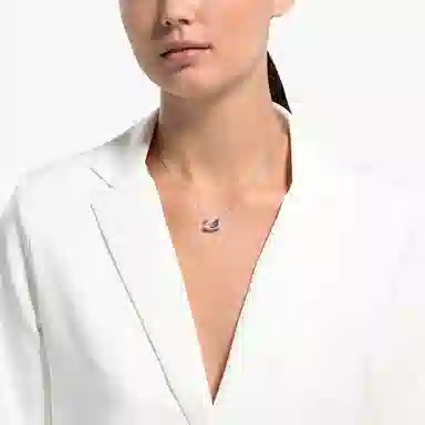 Swarovski Dancing Swan 125th Anniversary Necklace