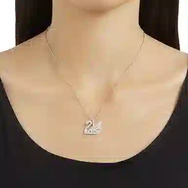 Swarovski Swan Lake Necklace