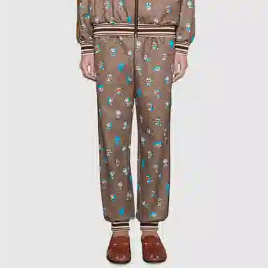 GUCCI x Doraemon SS21 Jogger Pants Beige