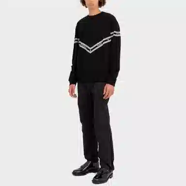 Givenchy Chain Letter Print Sweatshirt
