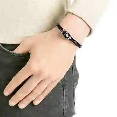 Swarovski Taddeo Skull Bracelet Black