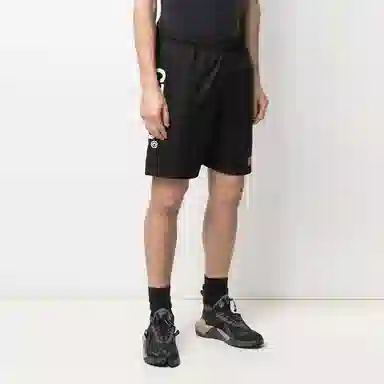 Heron Preston Basketball Logo Shorts Black