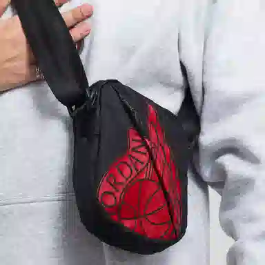 Jordan Crossbody Bag Black Red