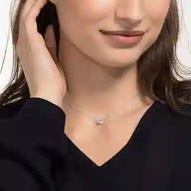Swarovski Necklace Silver