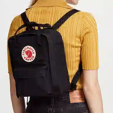 Fjallraven Mini Backpack Black