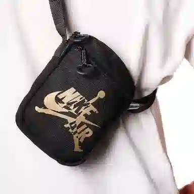 Jordan Mini Crossbody Bag Black Gold