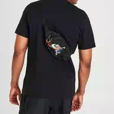 Jordan Crossbody Waist Bag Black