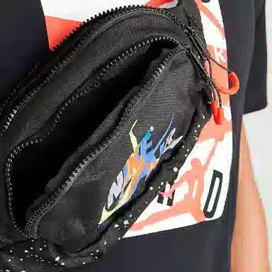 Jordan Crossbody Waist Bag Black