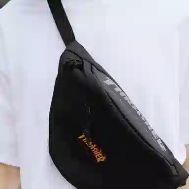 Thrasher Flame Waist Bag Logo