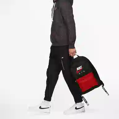 Nike Air Heritage Backpack Black Red