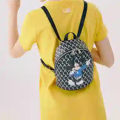 MLB x Disney NY Yankees Mini Backpack Beige/Black