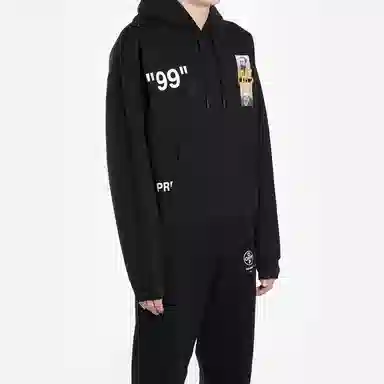 OFF-WHITE Hoodie Black