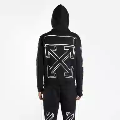 OFF-WHITE Pullover Sweatshirt Black