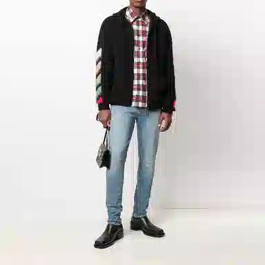 OFF-WHITE SS21 Plaid Arrows Shirt