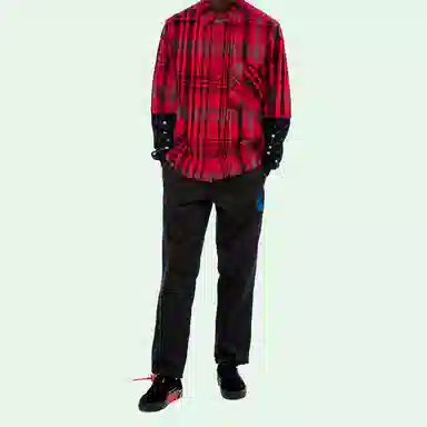 OFF-WHITE FW19 Jersey Sleeve Shirt