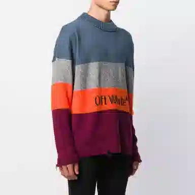 OFF-WHITE FW19 Logo Wool Sweater