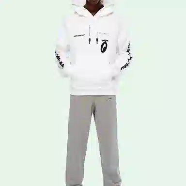 OFF-WHITE FW19 Splitted Arrows Hoodie