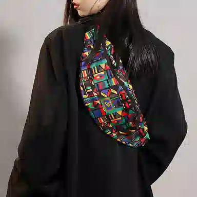 Nike Geometric Print Crossbody Bag