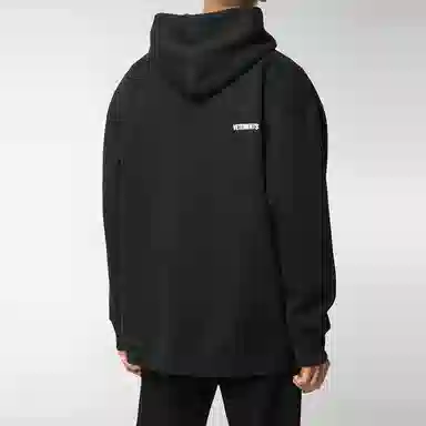 Vetements Hoodie Black