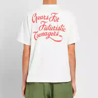 HUMAN MADE Back Print Pocket Tee White