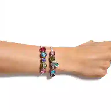 Pandora Green Double Charm