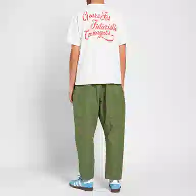 HUMAN MADE Back Print Pocket Tee White