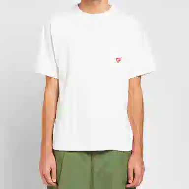 HUMAN MADE Back Print Pocket Tee White