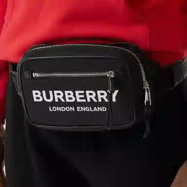 Burberry Econyl Crossbody Bag Black