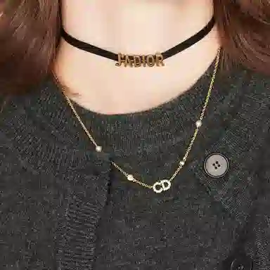 DIOR J'Adior Choker Logo