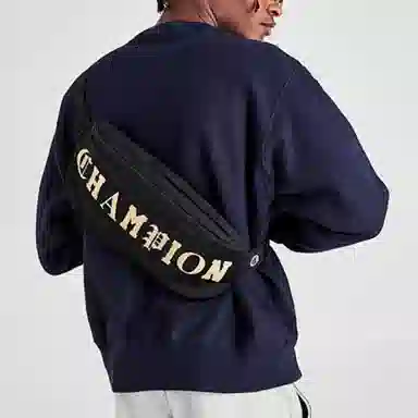 Champion Waist Bag Black Gold