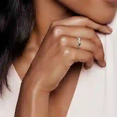 Pandora Classic Zigzag 925 Silver Ring