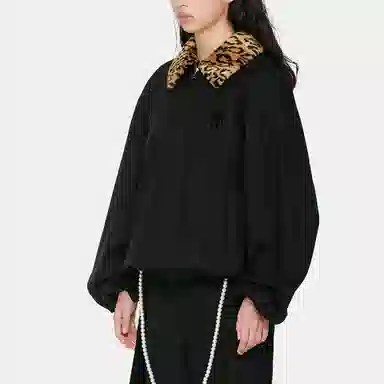 WE11DONE Fur Collar Jacket