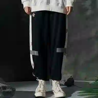 LAMLICKA Embroidered Joggers