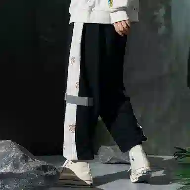 LAMLICKA Embroidered Joggers