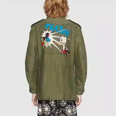 GUCCI x Disney Olive Green Jacket