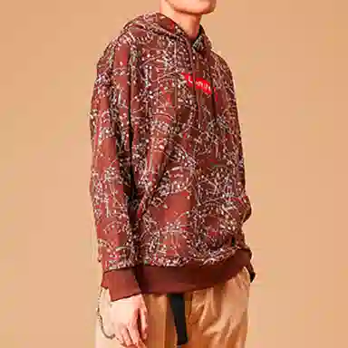 Li-Ning Red Flag Series Hoodie Beige