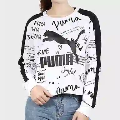 Puma Classics Logo Crew Aop