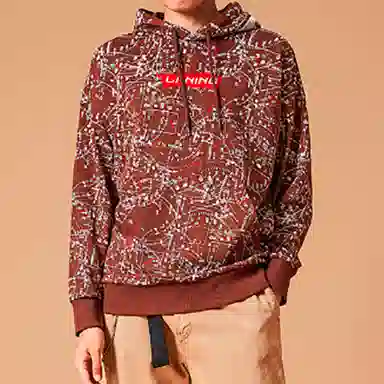 Li-Ning Red Flag Series Hoodie Beige