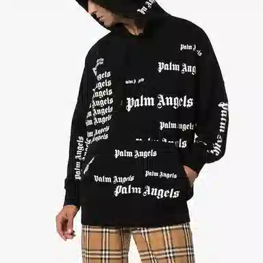 Palm Angels Hoodie Black