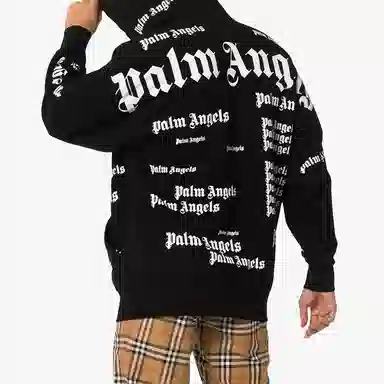 Palm Angels Hoodie Black