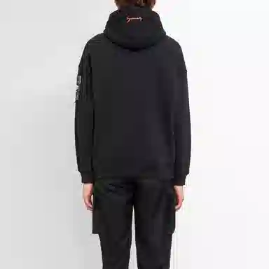 Givenchy Logo Hoodie Black
