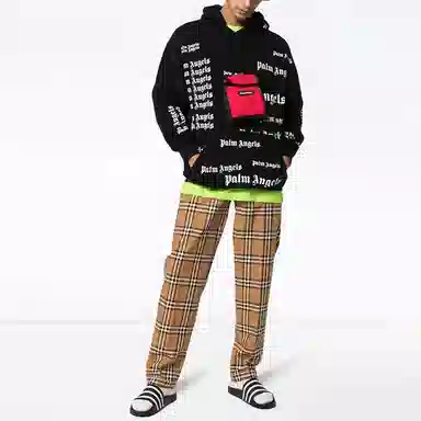 Palm Angels Hoodie Black