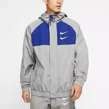 Nike Swoosh Hoodie Grey